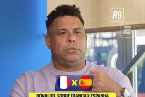 巴掌马vs英格兰-7-大罗：我认为法国/西班牙的胜者会是世界杯冠军 这两队比英阿更强