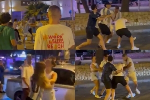 乌兹别克斯坦vs哥伦比亚-7-太阳报：一名英格兰球迷在西班牙遭到阿根廷球迷围殴