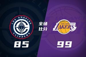 夏联-爆发冲突！湖人轻取快船 24号秀卡尔23分 瓦格勒16+6+4