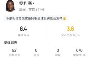 南非vs韩国-6-形同梦游！奥利塞半场10次丢失球权，2次过人0成功，凶狠铲球逃牌